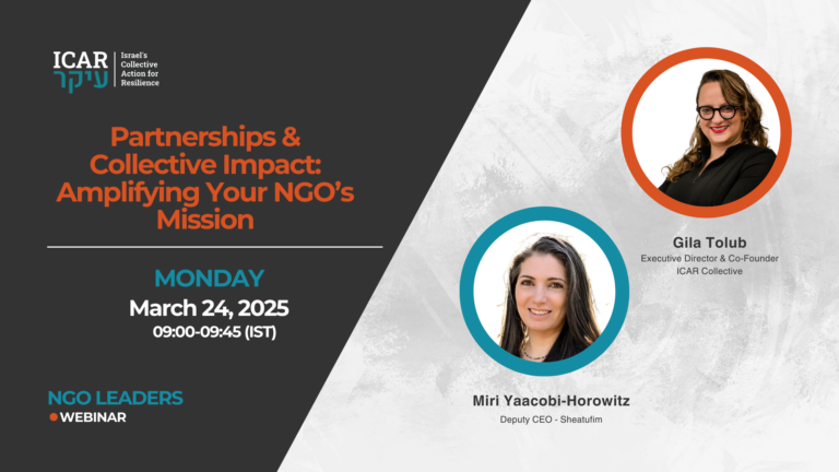 ICAR Webinar: Partnerships and Collective Impact: Amplifying Your NGO’s Mission